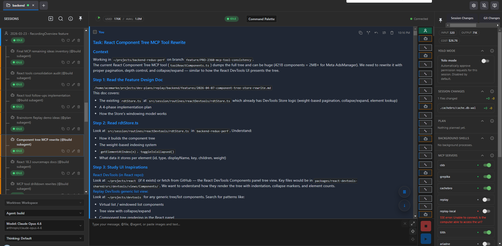 CodeNomad - child subtask - initial prompt